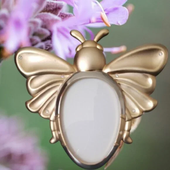 Gold 6" Bumble Bee Shaped Picture Frame - Picture 2 of 8